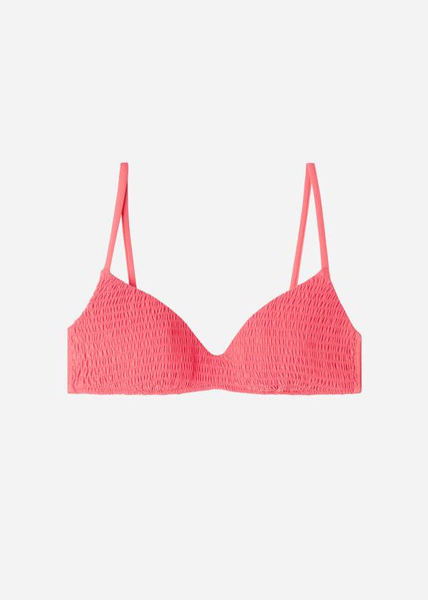 Arriba De Bikini Calzedonia Acolchado Triangle Lanzarote Mujer Rosas | CL1932AP