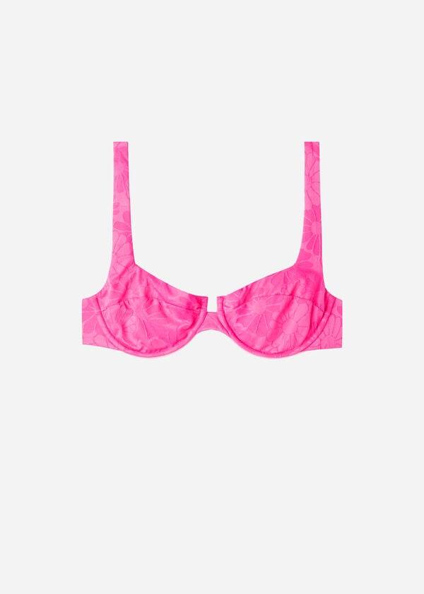Arriba De Bikini Calzedonia Balconette Antibes Mujer Rosas | CL1662QZ