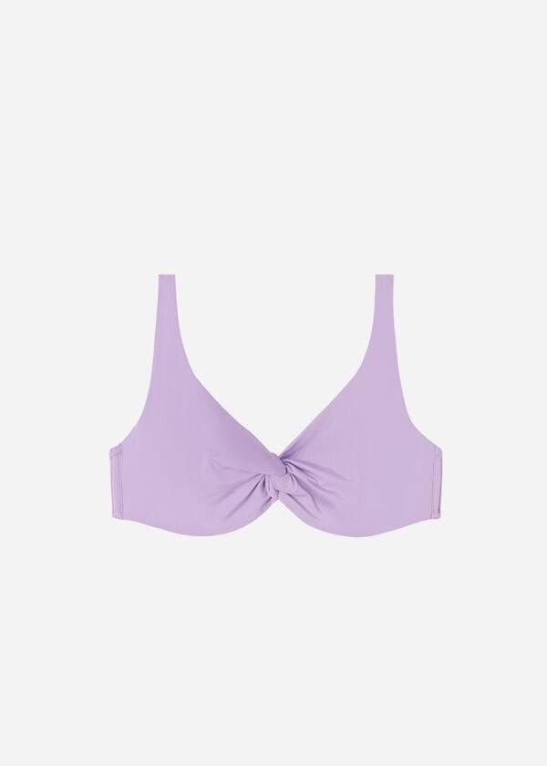 Arriba De Bikini Calzedonia Balconette Indonesia Eco Mujer Moradas | CL1670OR