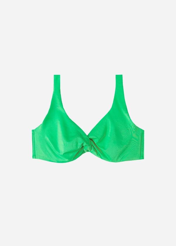 Arriba De Bikini Calzedonia Balconette Indonesia Eco cobey Mujer Verde | CL1672AP