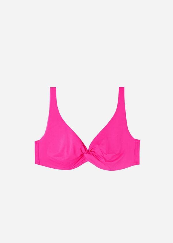 Arriba De Bikini Calzedonia Balconette Indonesia Eco cobey Mujer Rosas | CL1673SO