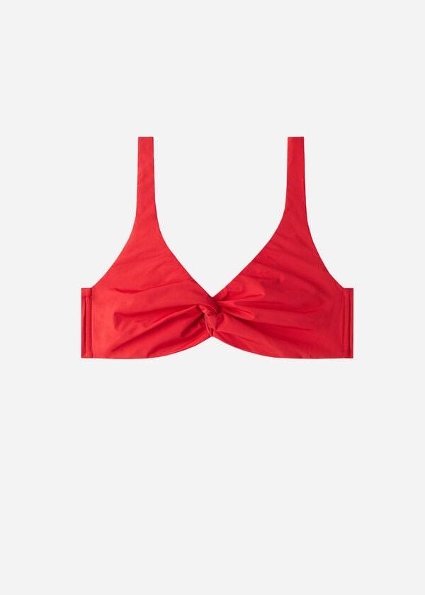 Arriba De Bikini Calzedonia Balconette Indonesia Eco cobey Mujer Rojas | CL1676GL