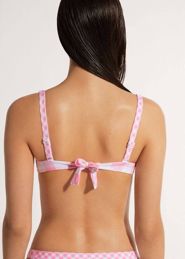 Arriba De Bikini Calzedonia Balconette Lione Mujer Rosas | CL1678JJ