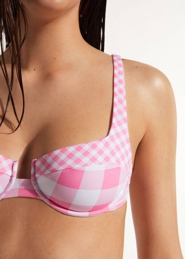 Arriba De Bikini Calzedonia Balconette Lione Mujer Rosas | CL1678JJ