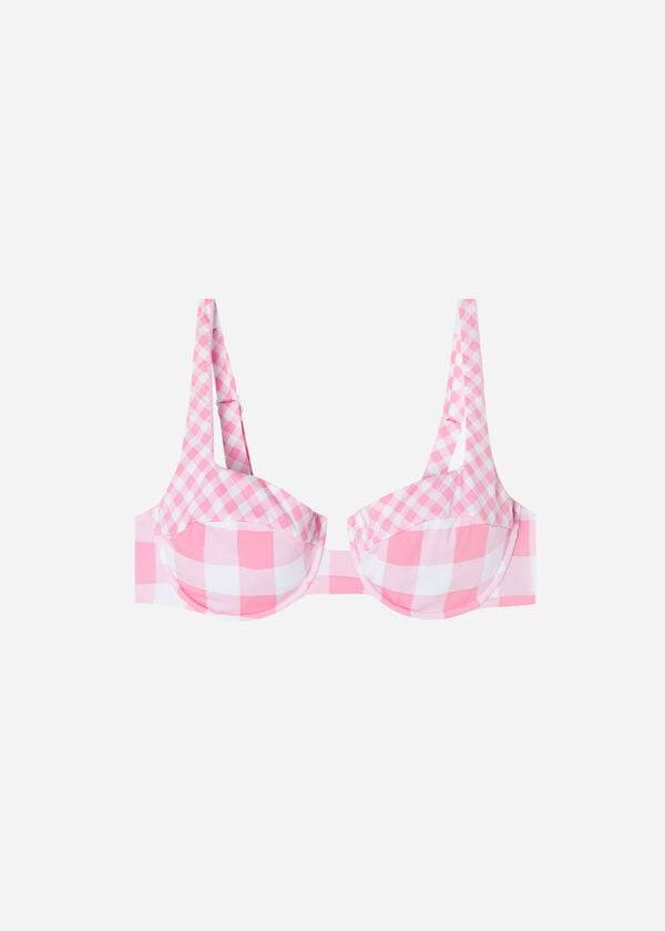 Arriba De Bikini Calzedonia Balconette Lione Mujer Rosas | CL1678JJ
