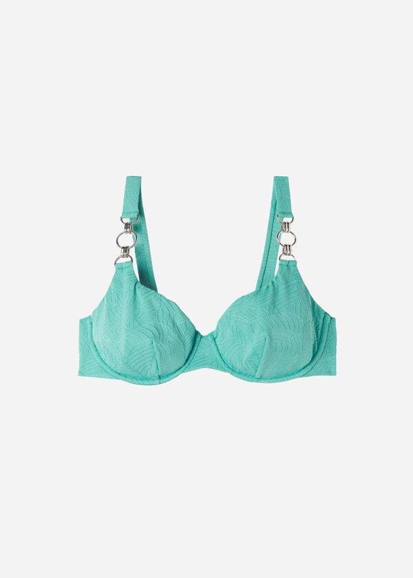 Arriba De Bikini Calzedonia Balconette Marsiglia Mujer Turquesa | CL1681ZG