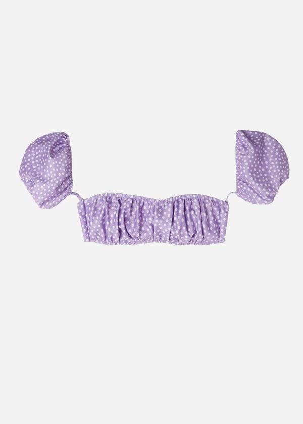 Arriba De Bikini Calzedonia Bandeau Cipro Mujer Moradas | CL1687MA