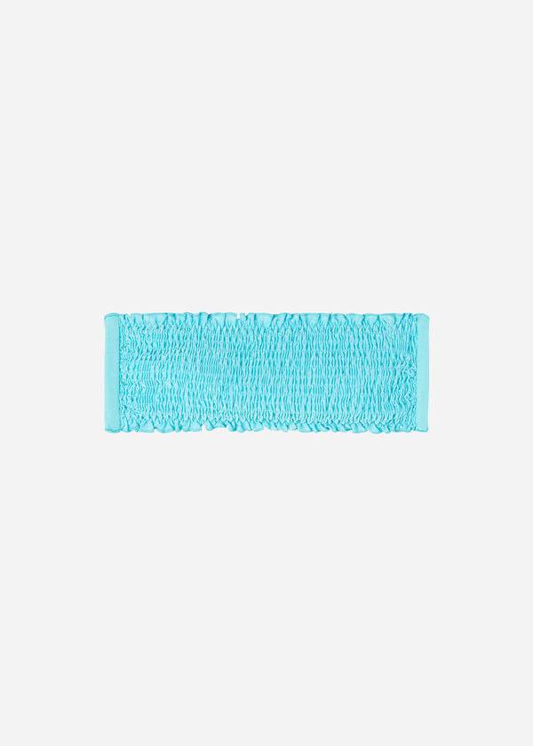 Arriba De Bikini Calzedonia Bandeau Formentera Mujer Turquesa | CL1688QZ