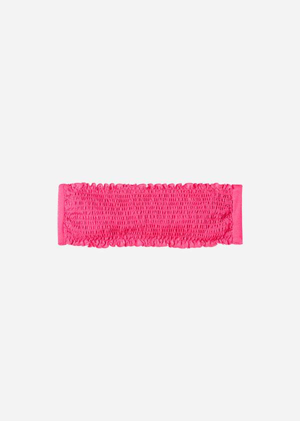 Arriba De Bikini Calzedonia Bandeau Formentera Mujer Rosas | CL1690EX