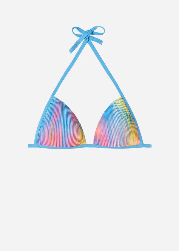 Arriba De Bikini Calzedonia Graduated Acolchado Triangle Maiorca Mujer Multicolor | CL1742EX