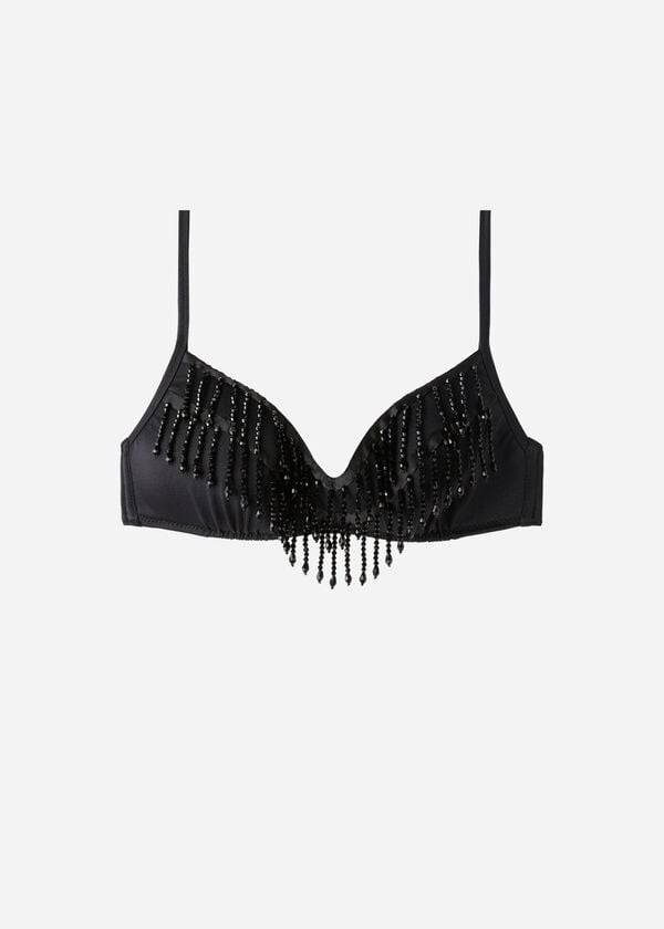 Arriba De Bikini Calzedonia Lightly Acolchado Tank-Estilo Taipei Mujer Negras | CL1780GL