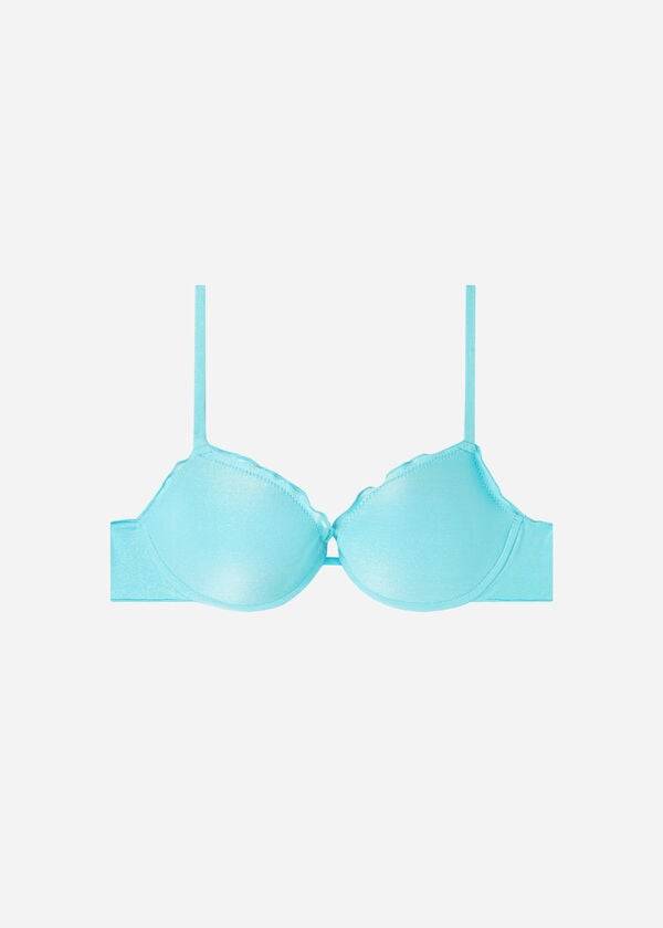Arriba De Bikini Calzedonia Push Up Formentera Mujer Turquesa | CL1939KI