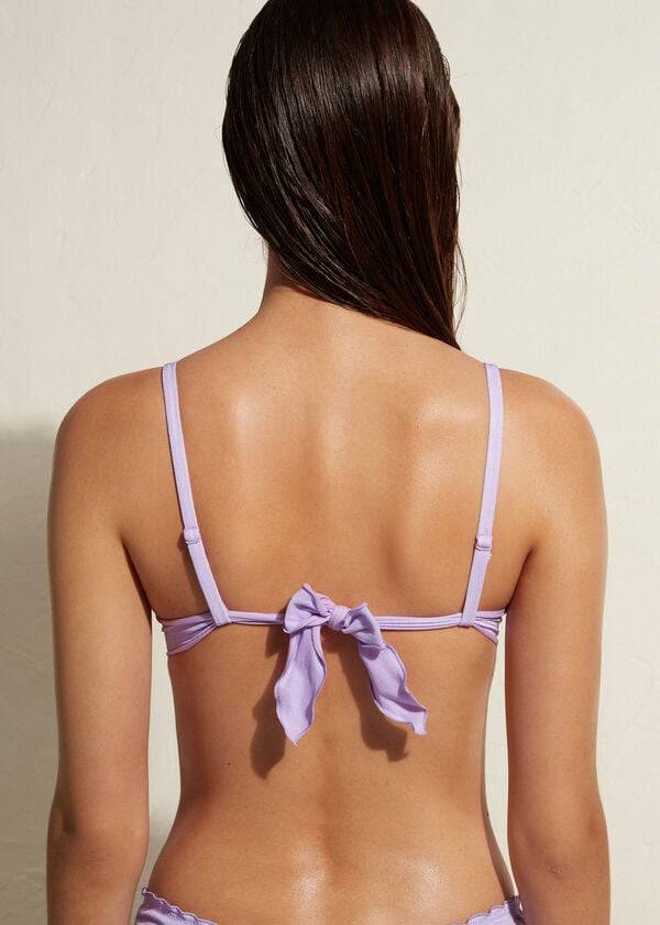 Arriba De Bikini Calzedonia Push Up Madrid Mujer Moradas | CL1951RW
