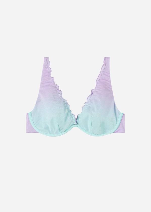 Arriba De Bikini Calzedonia Push Up Madrid Mujer Moradas | CL1951RW