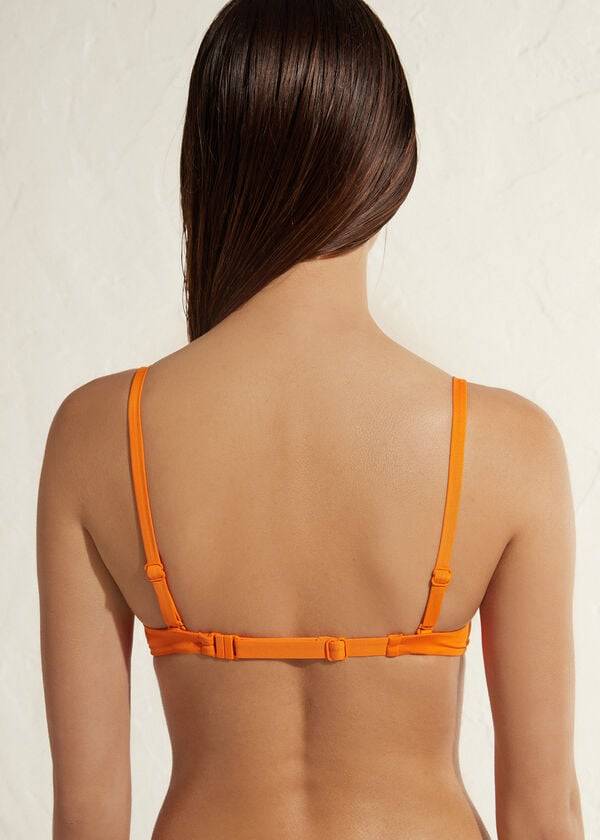 Arriba De Bikini Calzedonia Super Acolchado Push Up Indonesia Eco Mujer Naranjas | CL1975WY