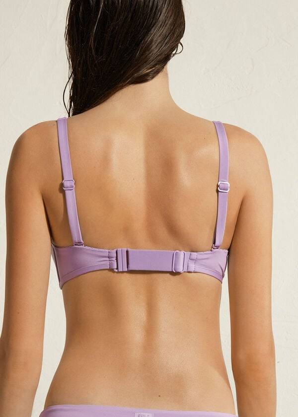 Arriba De Bikini Calzedonia Tank Estilo Indonesia Eco Mujer Moradas | CL1993ZG