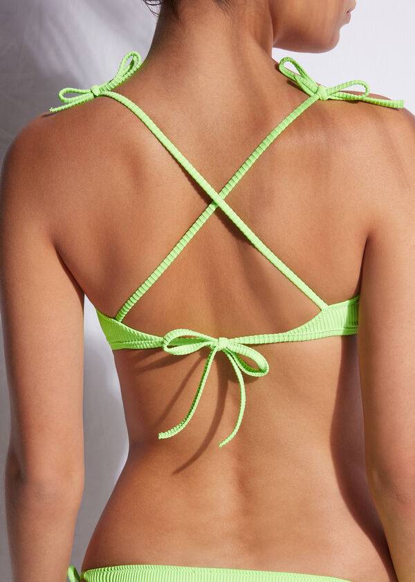 Arriba De Bikini Calzedonia Tank Estilo New York Mujer Verde | CL1998NB
