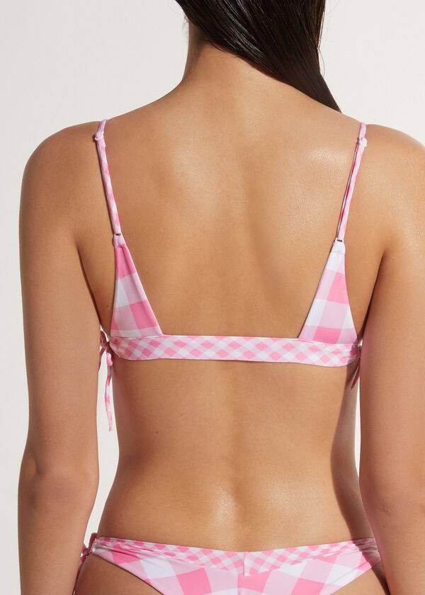 Arriba De Bikini Calzedonia Tank Lione Mujer Rosas | CL1981IS