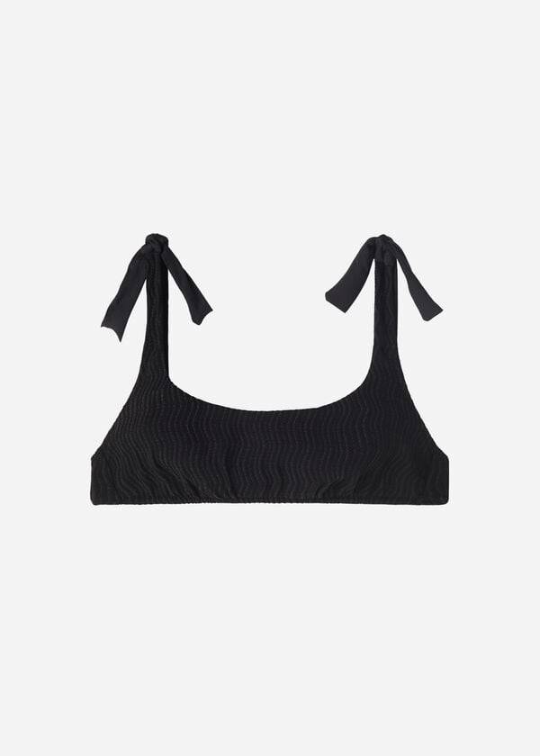 Arriba De Bikini Calzedonia Tank Mykonos Mujer Negras | CL1983PQ