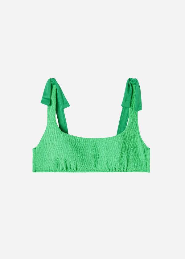 Arriba De Bikini Calzedonia Tank Mykonos Mujer Turquesa Verde | CL1984AP