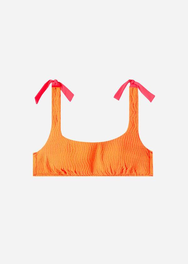 Arriba De Bikini Calzedonia Tank Mykonos Mujer Naranjas | CL1986DN