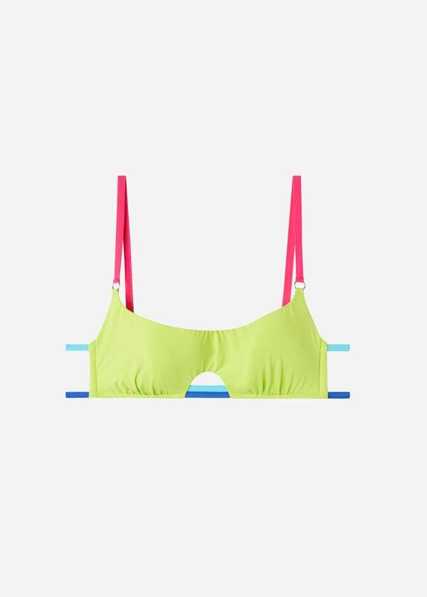 Arriba De Bikini Calzedonia Tank Tokyo Eco Mujer Verde | CL2001WY