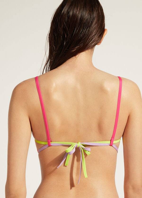 Arriba De Bikini Calzedonia Tank Tokyo Eco Mujer Naranjas | CL2002EX