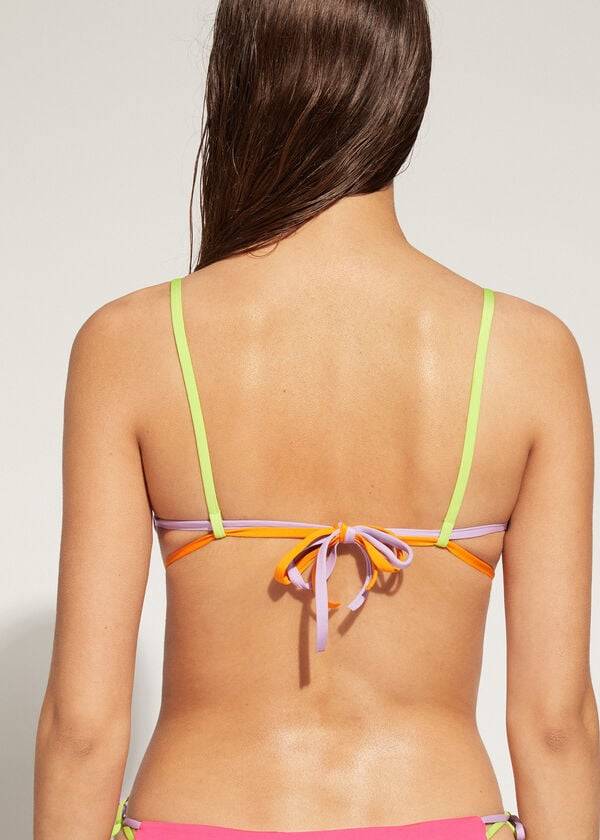 Arriba De Bikini Calzedonia Tank Tokyo Eco Mujer Rosas | CL2003RW