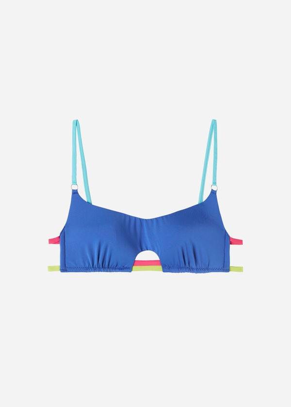 Arriba De Bikini Calzedonia Tank Tokyo Eco Mujer Azules | CL2004TV