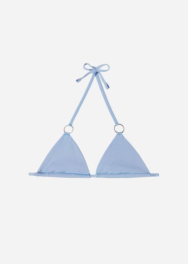 Arriba De Bikini Calzedonia Triangle String Abu Dhabi Mujer Azules | CL2023BC
