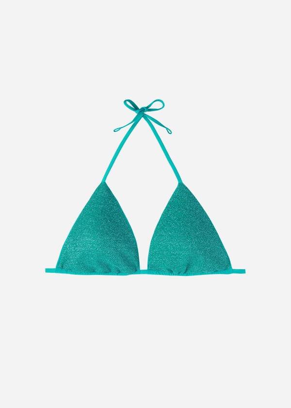 Arriba De Bikini Calzedonia Triangle String Las Vegas Mujer Azules | CL2049BC