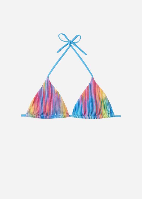 Arriba De Bikini Calzedonia Triangle String Maiorca Mujer Multicolor | CL2052QZ
