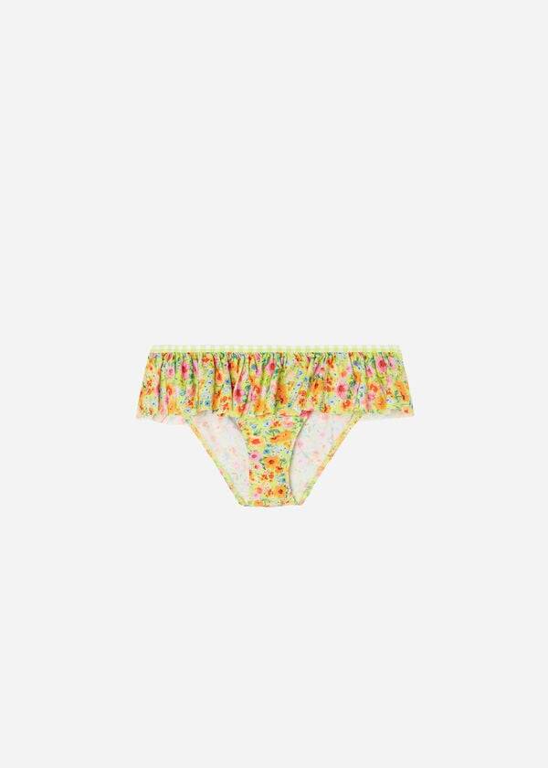 Bañadores Calzedonia Bottom Siviglia Niños Amarillo | CL3034RW