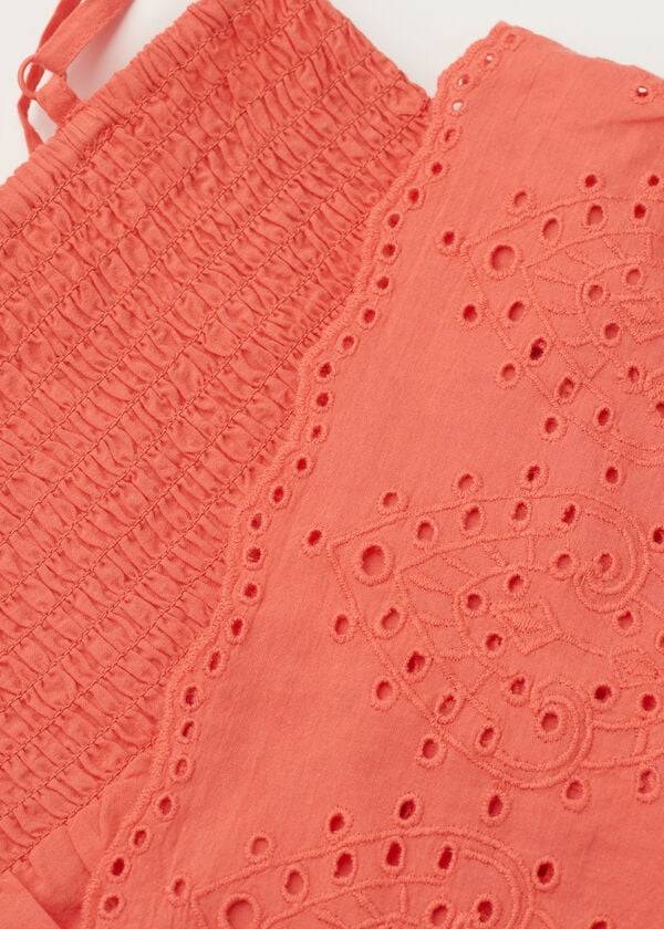 Bañadores Calzedonia Broderie Anglaise Niños Naranjas | CL3081WY