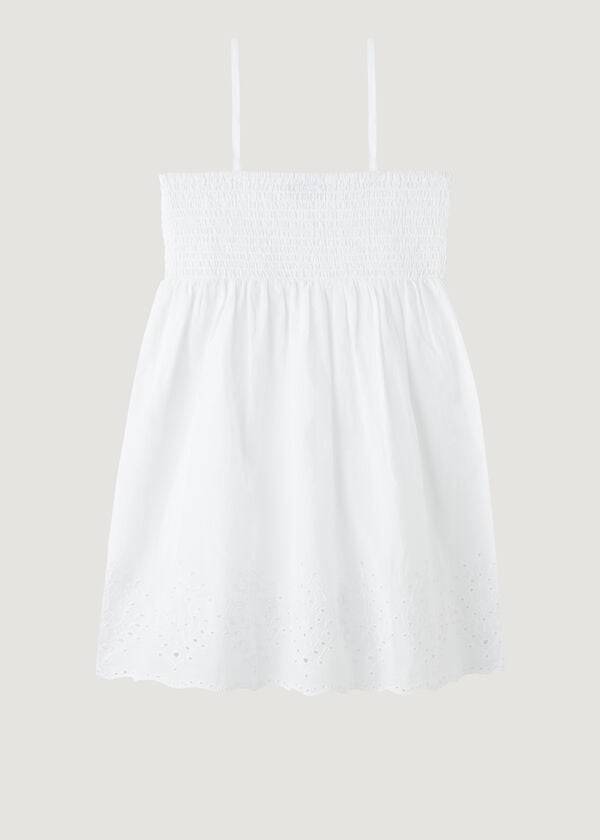 Bañadores Calzedonia Broderie Anglaise Niños Blancas | CL3082QZ