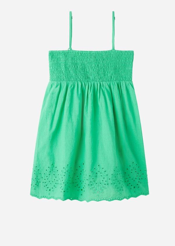Bañadores Calzedonia Broderie Anglaise Niños Verde | CL3083MA