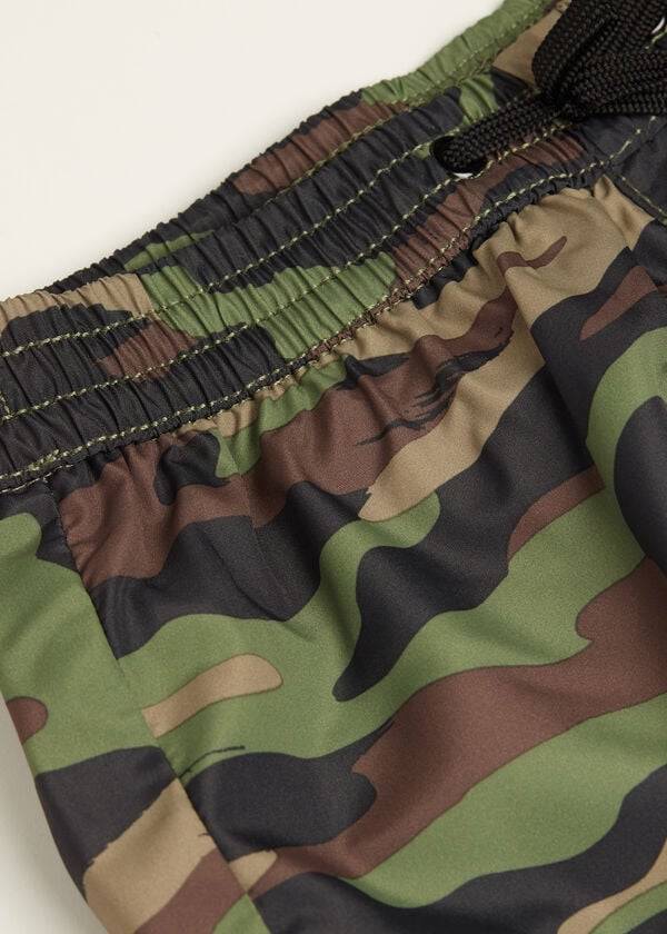 Bañadores Calzedonia Formentera Niños Verde | CL3150RW