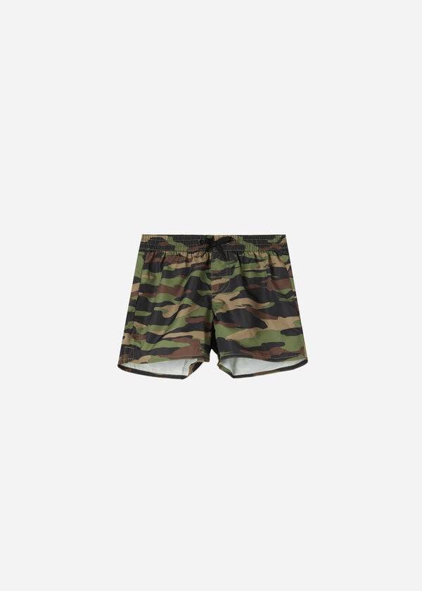Bañadores Calzedonia Formentera Niños Verde | CL3150RW