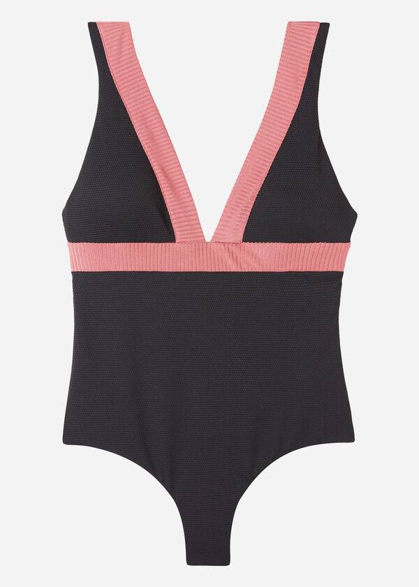 Bañadores Calzedonia One Piece Costa Rica Mujer Negras | CL2157WY