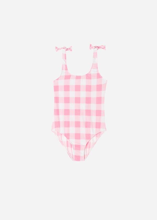 Bañadores Calzedonia One Piece Lione Niños Rosas | CL3044ZG