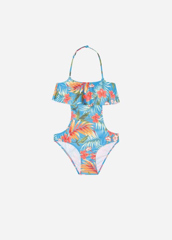 Bañadores Calzedonia One-Piece Maui Niños Verde | CL3046KI