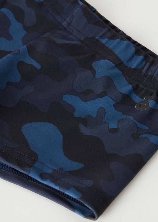 Bañadores Calzedonia Panama Niños Azules | CL3153QZ