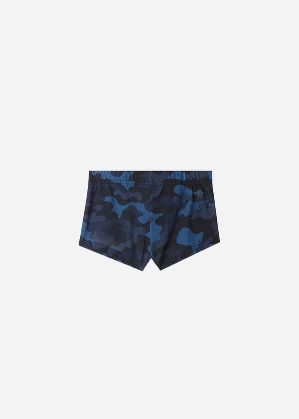Bañadores Calzedonia Panama Niños Azules | CL3153QZ