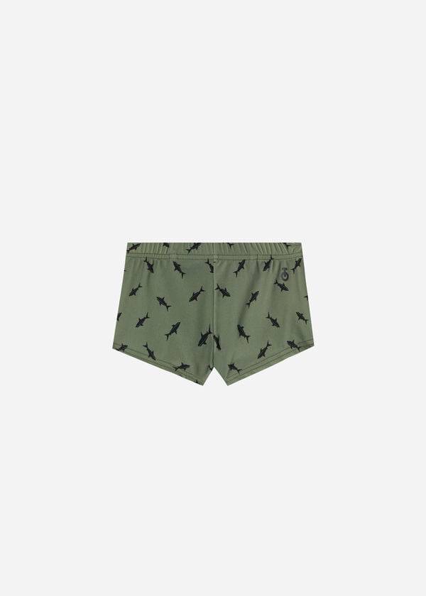 Bañadores Calzedonia Panama Niños Verde | CL3154MA