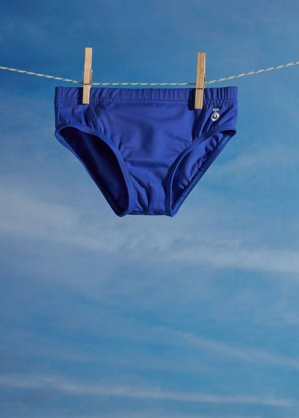 Bañadores Calzedonia Rio Niños Azules | CL3155NB