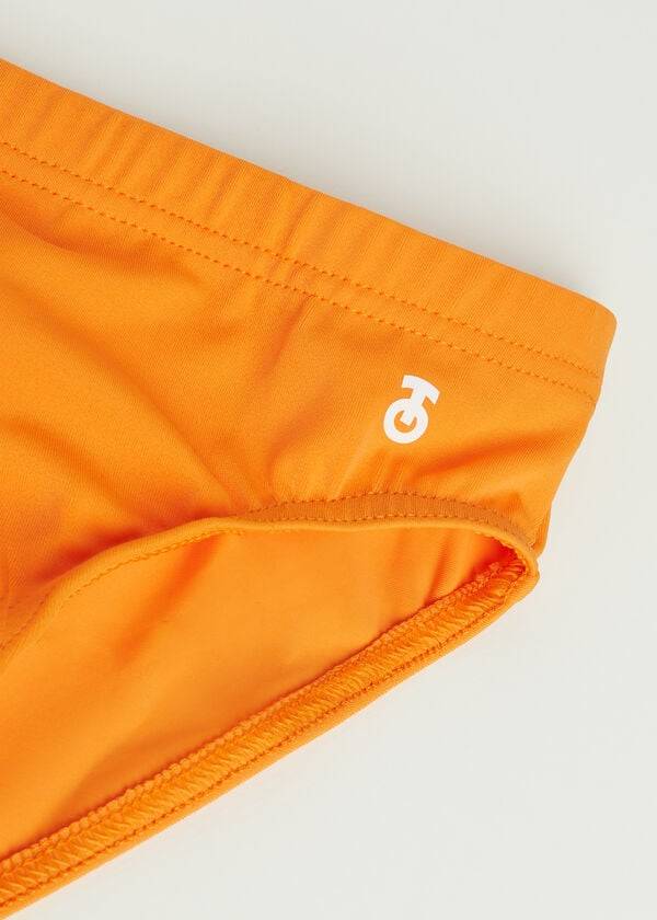 Bañadores Calzedonia Rio Niños Naranjas | CL3156BC