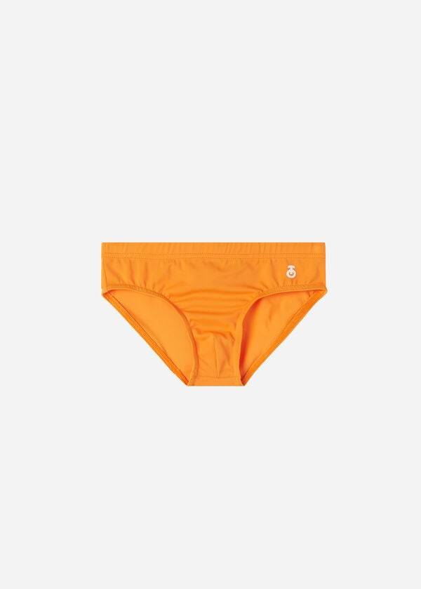 Bañadores Calzedonia Rio Niños Naranjas | CL3156BC
