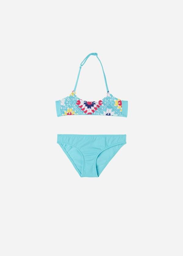 Bañadores Calzedonia Tank Two Piece Delhi Niños Multicolor | CL3050GL