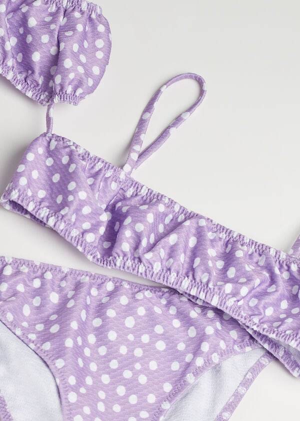 Bañadores Calzedonia Two Piece Cipro Niños Moradas | CL3056OR