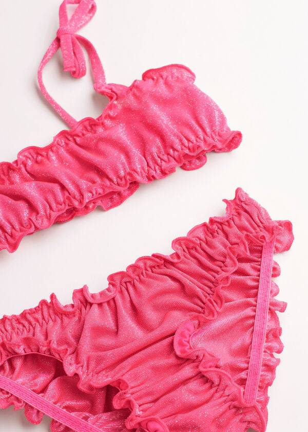 Bañadores Calzedonia Two Piece Formentera Niños Rosas | CL3057IS